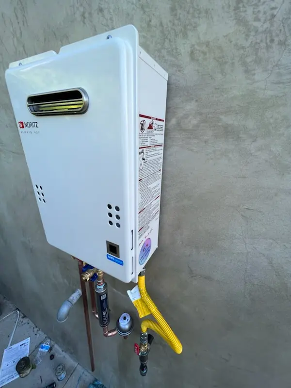 Tankless water heater installation for Creswell homes